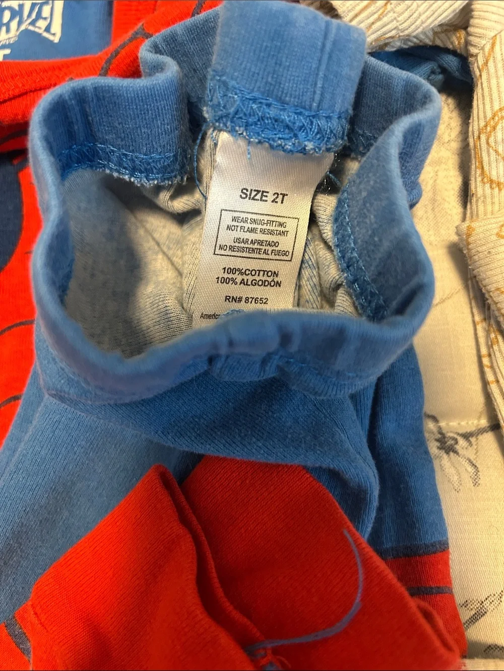 Carter's Boys 3-Pack Pajama Tops and Pants — Blue, Red, Gray